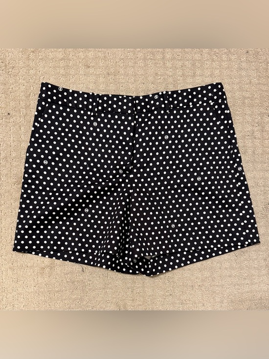 Michael Kors Pants - Michael Kors Black and White Polka Dot Women’s Shorts